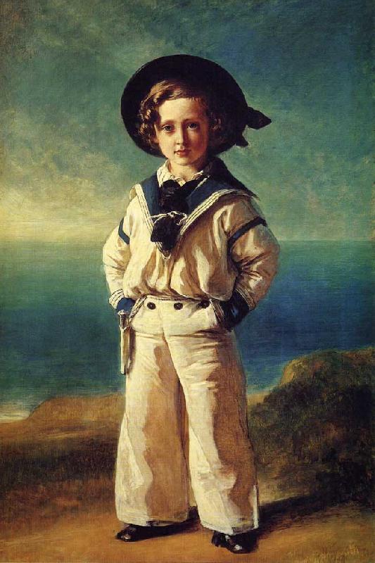 Franz Xaver Winterhalter Albert Edward, Prince of Wales Germany oil painting art